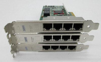 lot of 3 Broadcom BCM95719A1904G 00E2872 Quad Port Ethernet Card
