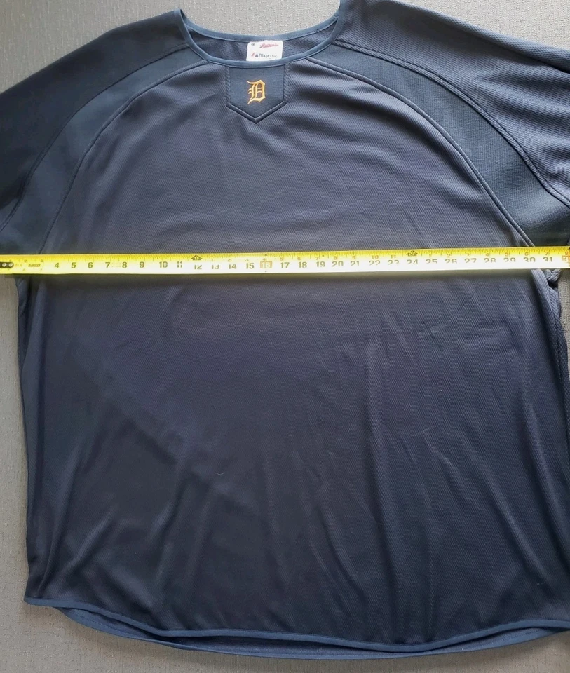 Pullover Majestic Authentic Collection Detroit Tigers Therma Base L/S para hombre 4XL Foto 4 de 4