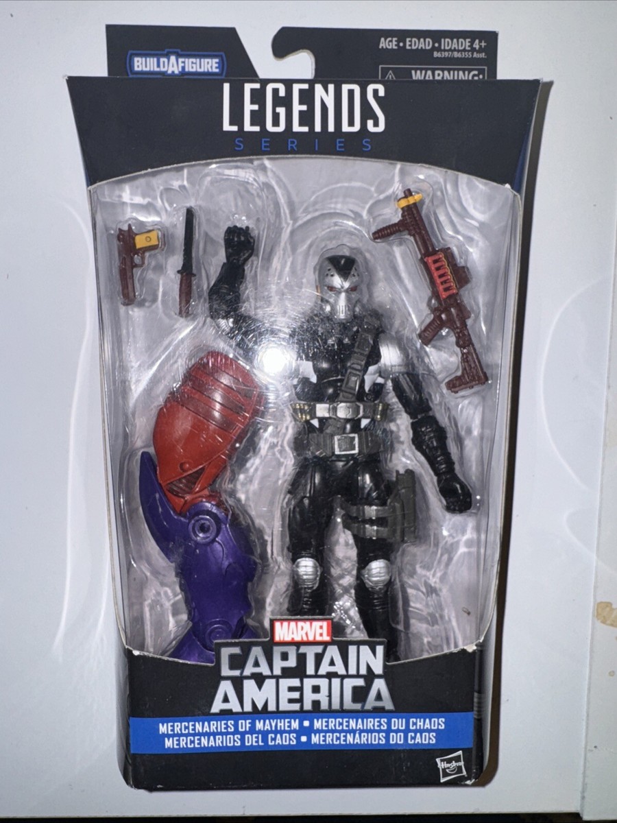 Hasbro Marvel Legends Captain America 6” DEMOLITION MAN Red Skull