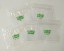 SmellyProof CLEAR NEW Smell Proof Bags Extra Small 4 inch by 3 inch - PACK OF 5