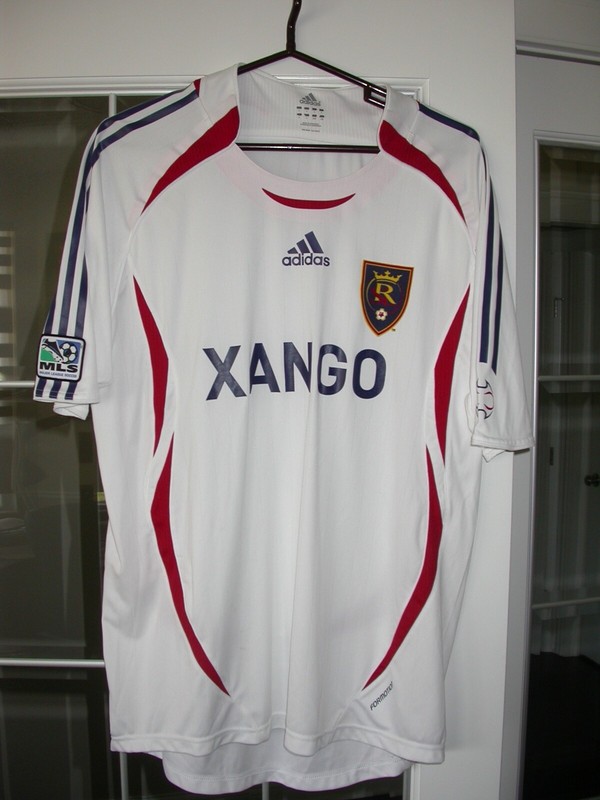 Real Salt Lake 2007 Stewart Game/Match Used/Match Worn MLS Adidas Soccer Jersey