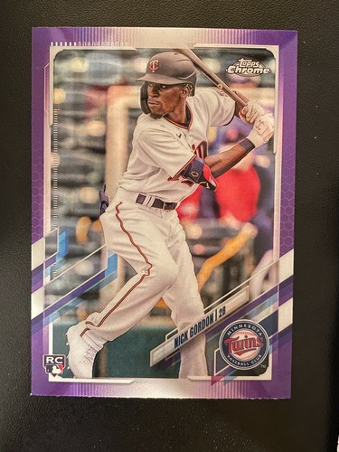 2021 Topps Chrome Update - Purple Refractor - Pick Your Cards & Complete Set - Picture 8 of 45