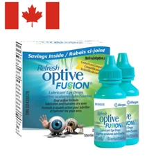 REFRESH OPTIVE FUSION Ophthalmic Solution, Dual-Action Formula, Dry Eye Relief,