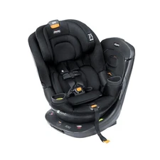 Chicco Fit360 ClearTex Rotating Convertible Car Seat, Black Creased Box, New