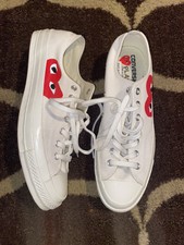 comme des garcons converse size 13 mens