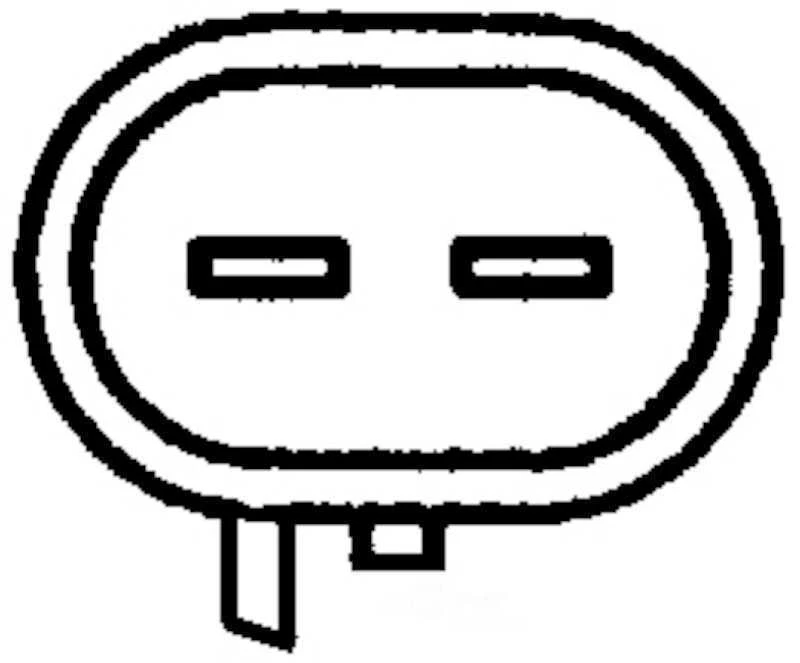 Sensor de velocidad de rueda ABS Hella 009106071 Foto 2 de 4