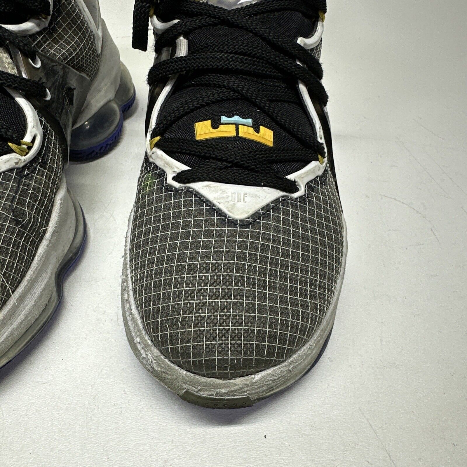Nike LeBron James 19 Shoes Black University Gold … - image 11