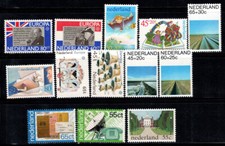 Hollande 1980-89 Neuf ** 100% emblèmes, contes de fées, vues