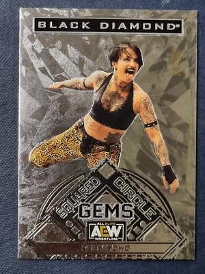 2024 AEW Black Diamond Ruby Soho Squared Circle Gems /99 Trading Card #87646