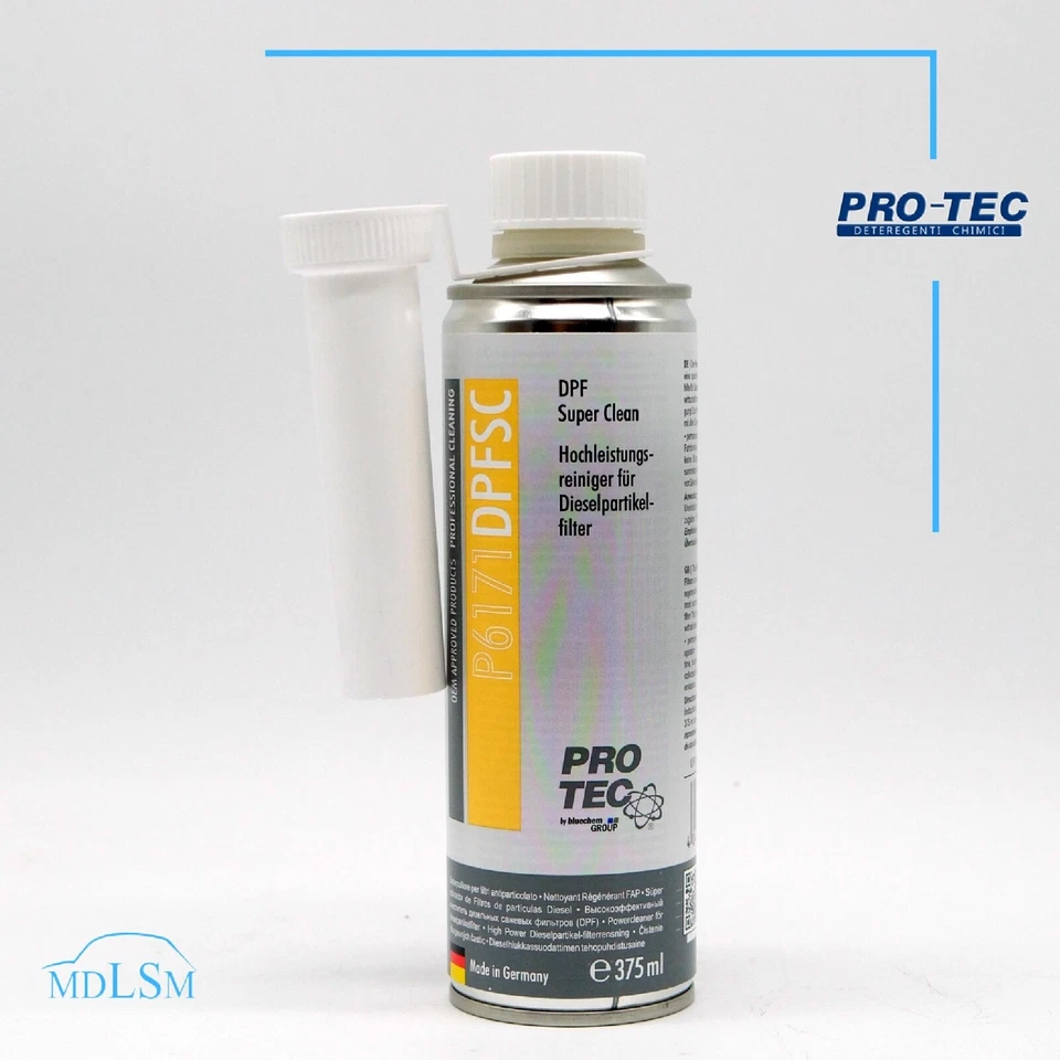 PROTEC ADDITIVO DPF SUPER CLEAN PER TUTTE LE VETTURE DIESEL CON FAP 375ML P6171