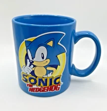 Sonic the Hedgehog Mug Just Funky-Sega-Graphics on Both Sides of Coffee Cup 16oz