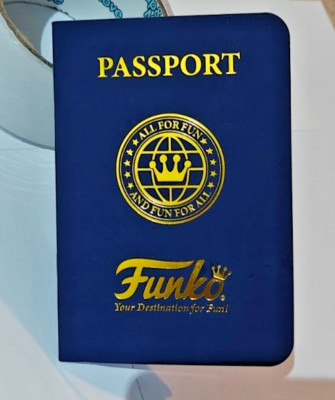 Funko POP Passport SDCC 2024 Exclusive + Stamps + signed by Cynthia Williams