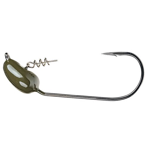 Strike King Tour Grade Mag Jig Head Vert Pumpkin #5/0 Crochet pour Wurmköder