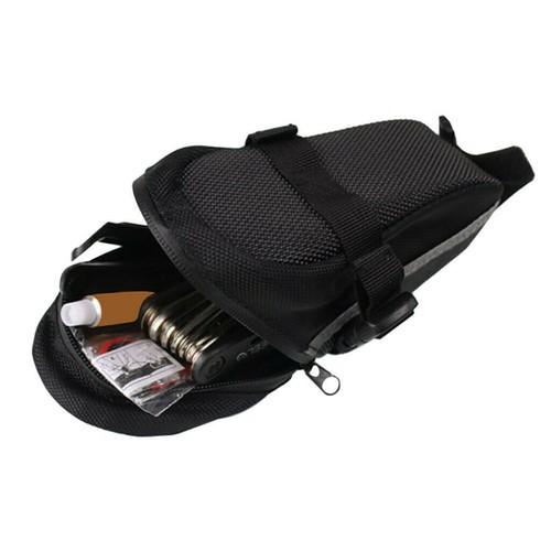 Waterproof Bike Saddle Bag Bicycle Under Seat Storage Tail Pouch Cycling Bags AU - Picture 6 of 12
