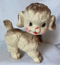 Vintage Sun Rubber Co Ruth Newton Swivel Head Squeaky Dog Puppy Toy 6"