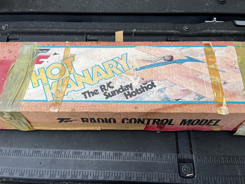 Hot Kanary The RC Sunday Hotshot NITB Top Flite Rare RC Plane Balsa - Image 3 of 4
