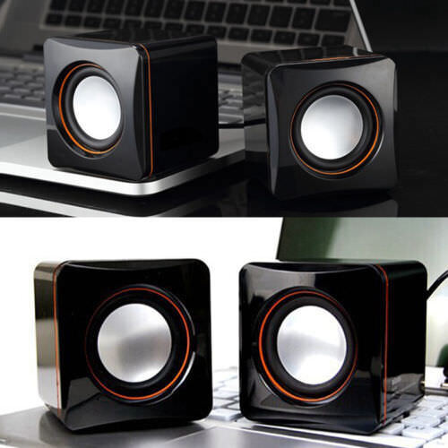 USB 101 Power Wired Computer Speaker Stereo 3.5mm Jack For Desktop PC Laptop AU - Picture 3 of 4