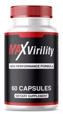 (1 Pack) Max Virility Male Health Pills to Boost Stamina and Energy Levels