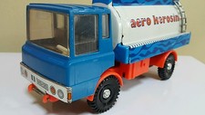 VINTAGE TRUCK AERO KEROSIN MS-25 TIN METAL PLASTIC TOY FRICTION GERMANY 1970