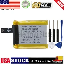 For Apack APP00302 Watch Battery Replacement 300mAh