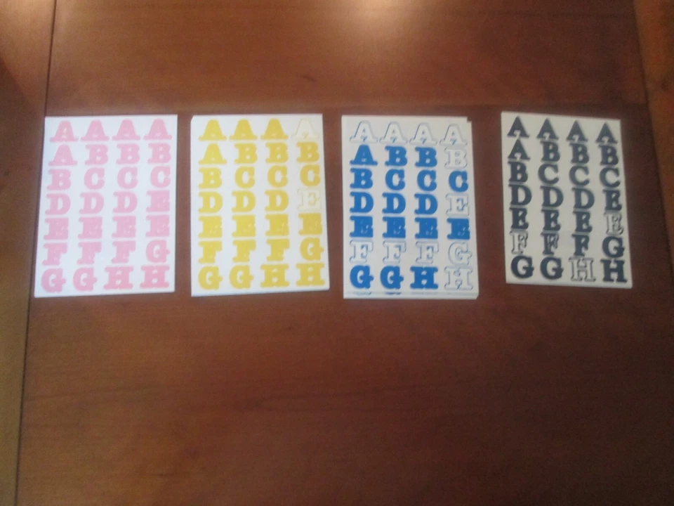 CREATIVE MEMORIES ABC ALPHABET STICKERS - LOT OF 50+ SHEETS - Image 4 of 4