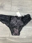 Pour Moir Black/Pink Brazilian Brief size 22