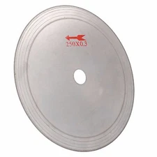 10" inch Diamond Lapidary Saw Blade 25.4mm Arbor Hole for Cutting Rocks Jewelrys