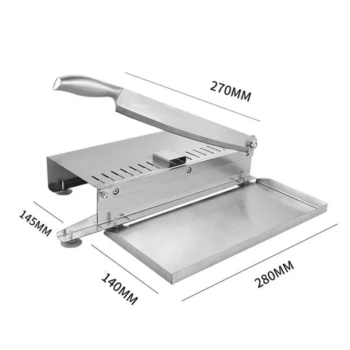 Manual Vegetable Lamb Slicer Bone Cutting Machine Beef Herb Mutton Rolls Cutter - Picture 14 of 14