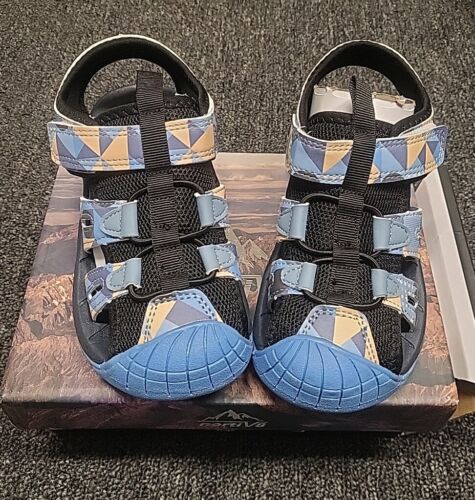 NORTIV 8 Toddler Sandals Summer Boys Girls Kids Sandals Closed-toe Water Hiking