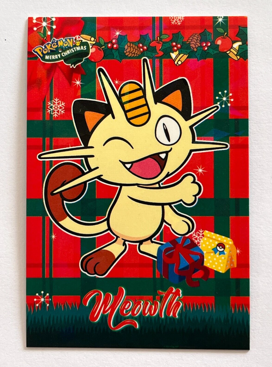 2024 POKEMON CHRISTMAS DATABASE Card #025 MEOWTH Peru Edition Foil 2024 POKEMON CHRISTMAS DATABASE Card #025 MEOWTH Peru Edition Foil