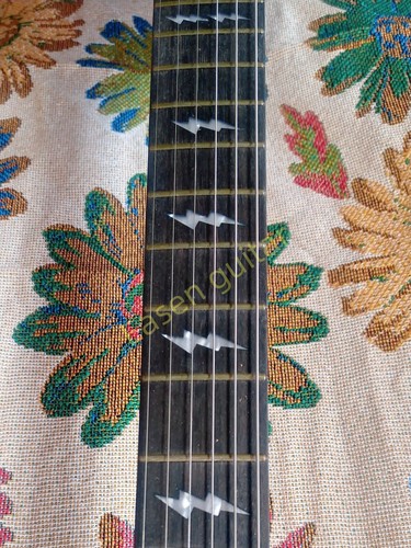 CUSTOM Dimebag Darrel The Dean ML Shaped Electric Guitar Black Part Solid Body - 第 2/19 張圖片