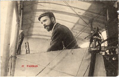 PC AVIATION PILOT AVIATOR FARMAN (a40155)