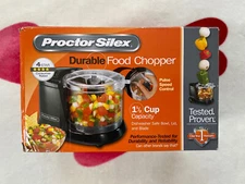 Proctor Silex Durable Electric Vegetable Chopper Mini Food Processor Chopping