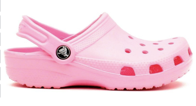 baby crocs pink