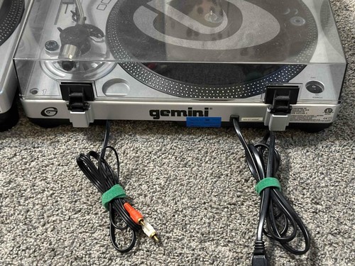 Gemini XL-200 Fully Manual BeltDrive Turntable DJ Vinyl Record Player SET Tested - Picture 9 of 12