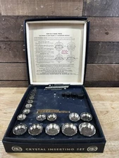 Vintage Germanow-Simon Crystal Inserting Set G-S Machine Co. 