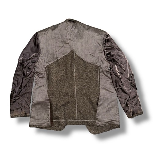 Blazer Abrigo Deportivo Bonobos Lanificio Di Pray Espiga Tweed Lana Hombre’s 46R - Imagen 9 de 12
