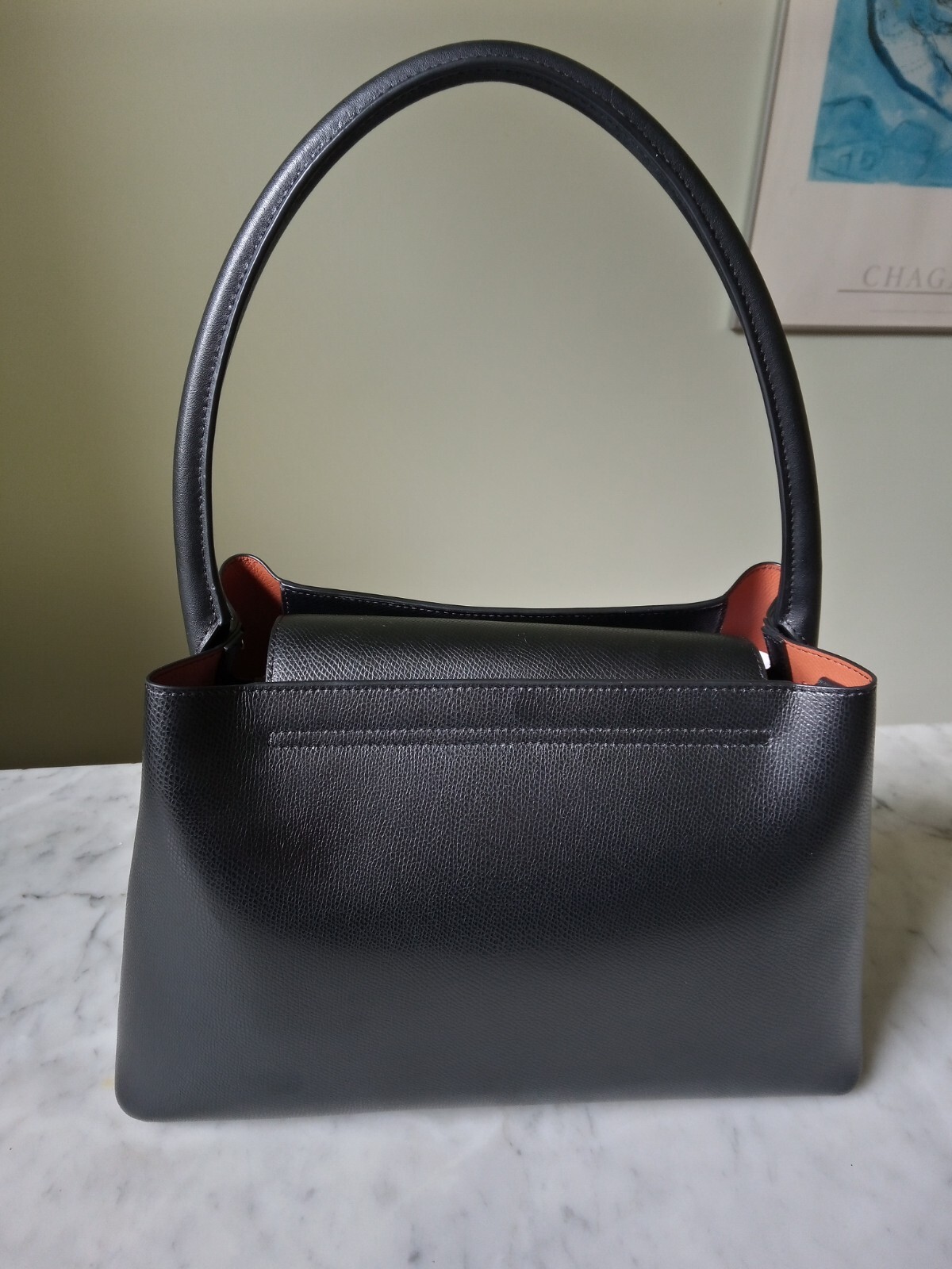 Top quality Oroton Muse Day Bag in black leather, excellent condition