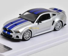ZD DCM 1:64 Silver 2014 NFS Mustang GT Muscle Sports Model Diecast Metal Car BN