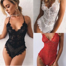 HOT Womens Sexy Lingerie Lace Bodys Underwear Sleepwear Bodysuit Nightwear Baby
