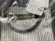 JJ Cole Freeman Diaper Bag Herringbone Dashed Stripe