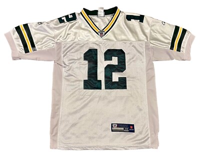 Aaron Rodgers — Green Bay Packers Reebok Stitched Away Jersey