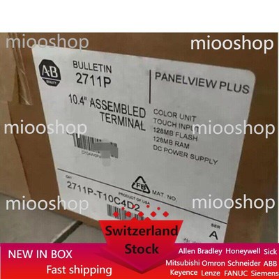 2711P-T10C4D2 AB PanelView plus terminal 2711PT10C4D2Brand New In Box