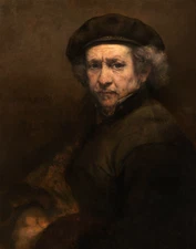 Rembrandt Self-Portait Art Print 11"x14" #2