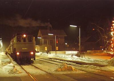 AK · Elektro-Lok 116 008 (E16) DB - Bhf. Bernau/Obb. - 1976 (09.06)