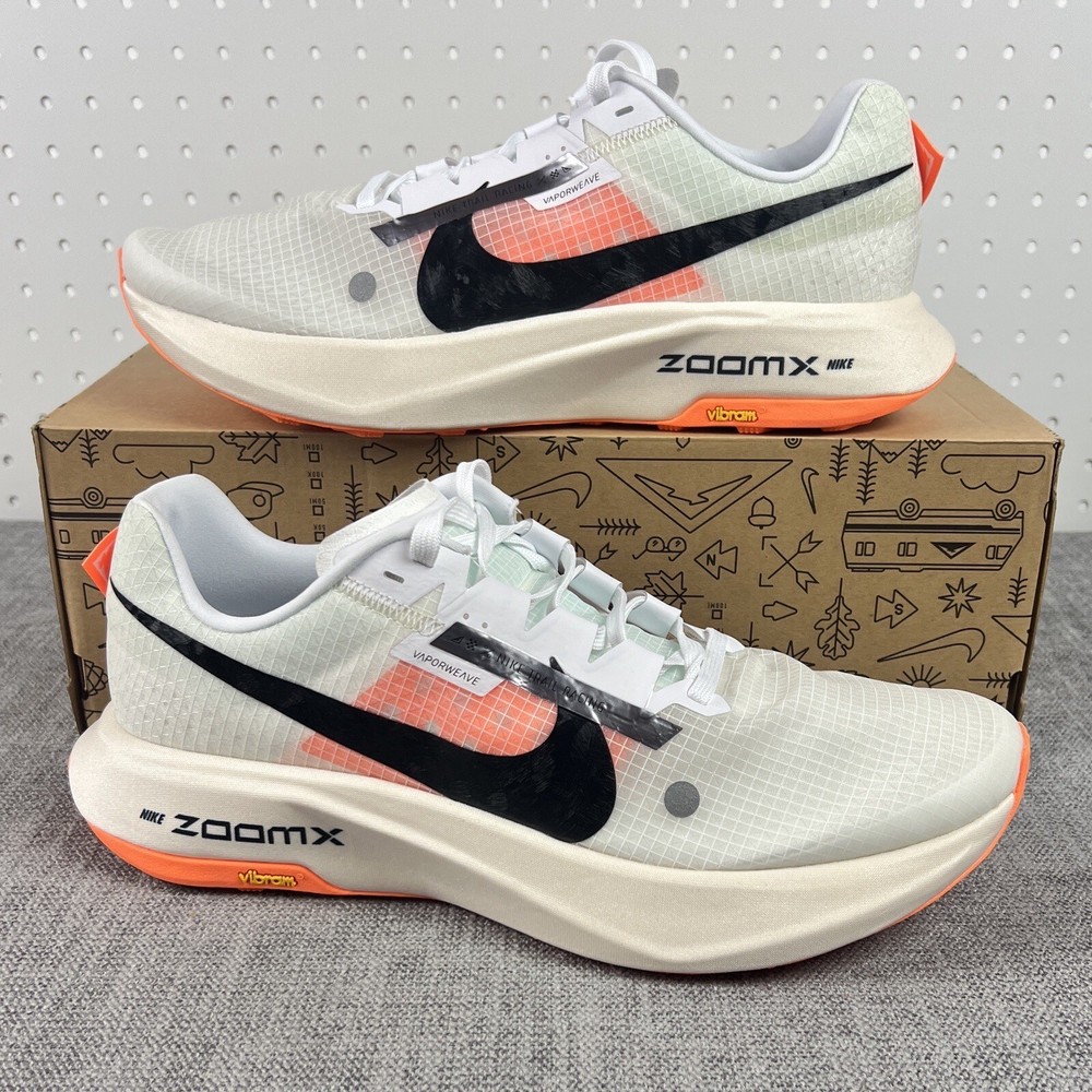 Nike ZoomX Ultrafly Trail Prototype Ivory Orange Running DX1978-100 Men’s Sz 9