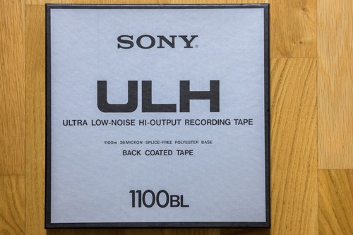 SONY ULH 1100m with R-11A 10" / 26.5cm Metal Reel in its Original Box