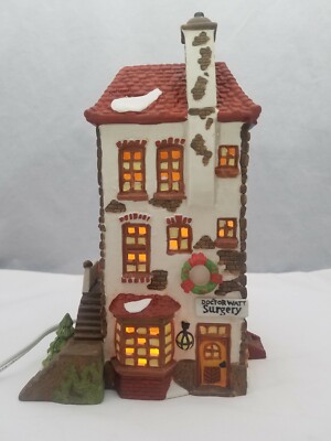 Dept. 56 Dickens' Village Series C. H. WATT PHYSICIAN #5568-9 | eBay