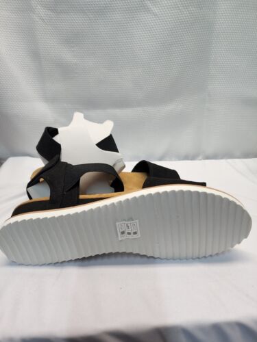 Skechers Women's Cali Desert Kiss Wedge Heel Sandals Black - Picture 8 of 20