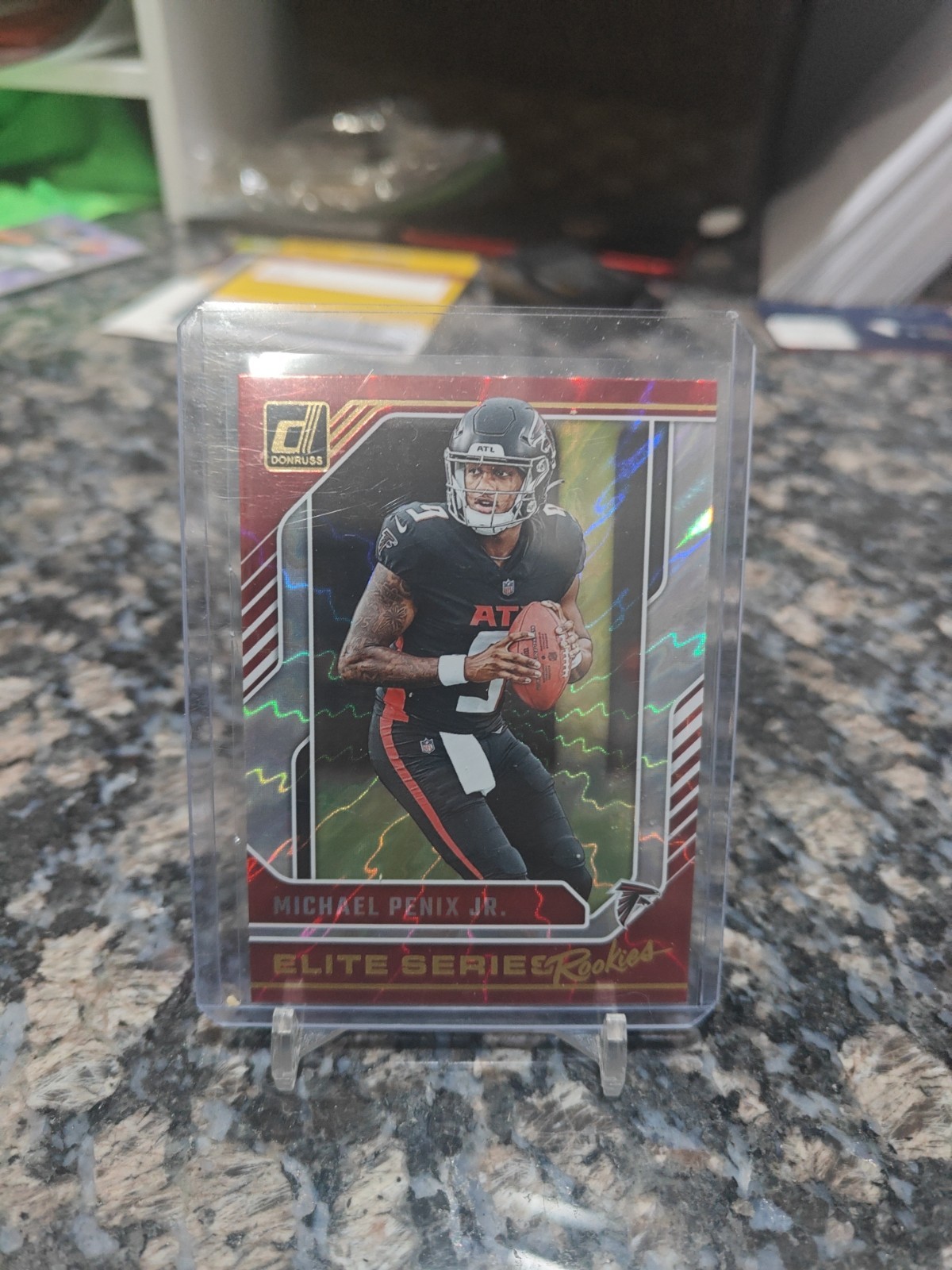 2024 Donruss Michael Penix Jr. The Elite Series Rookies RC #2 Falcons